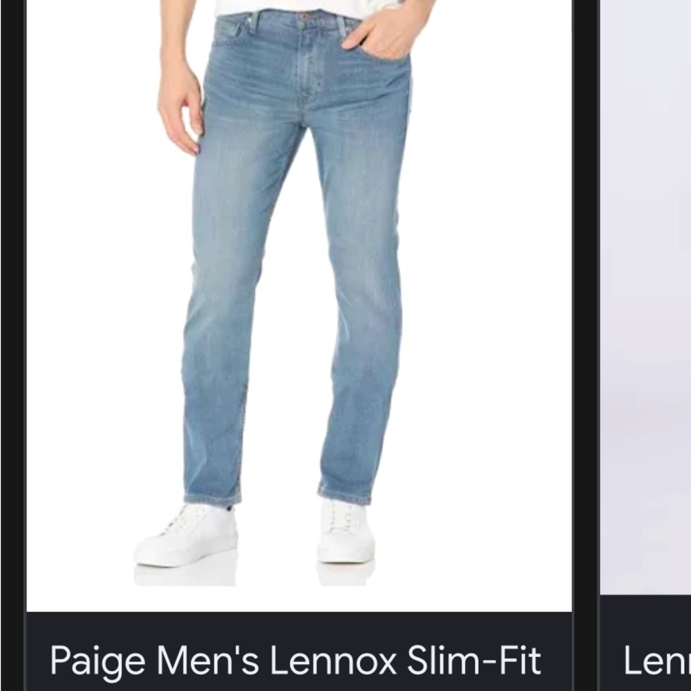 Lennox Mens Paige Denim GUC